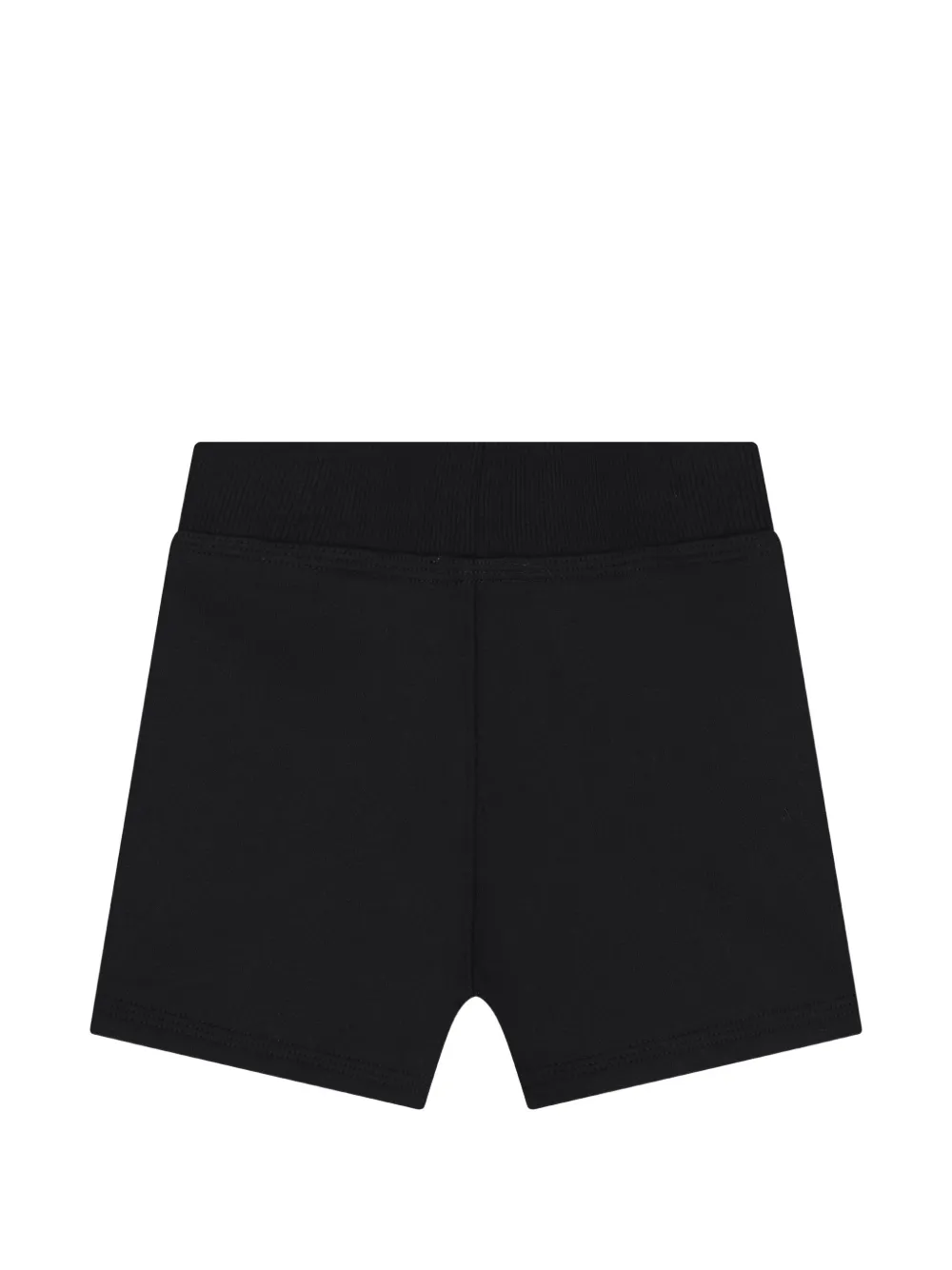 Burberry Kids Geruite shorts met EKD-print Zwart