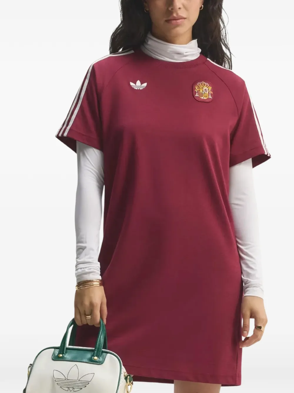 adidas Spain Originals mini-jurk Rood
