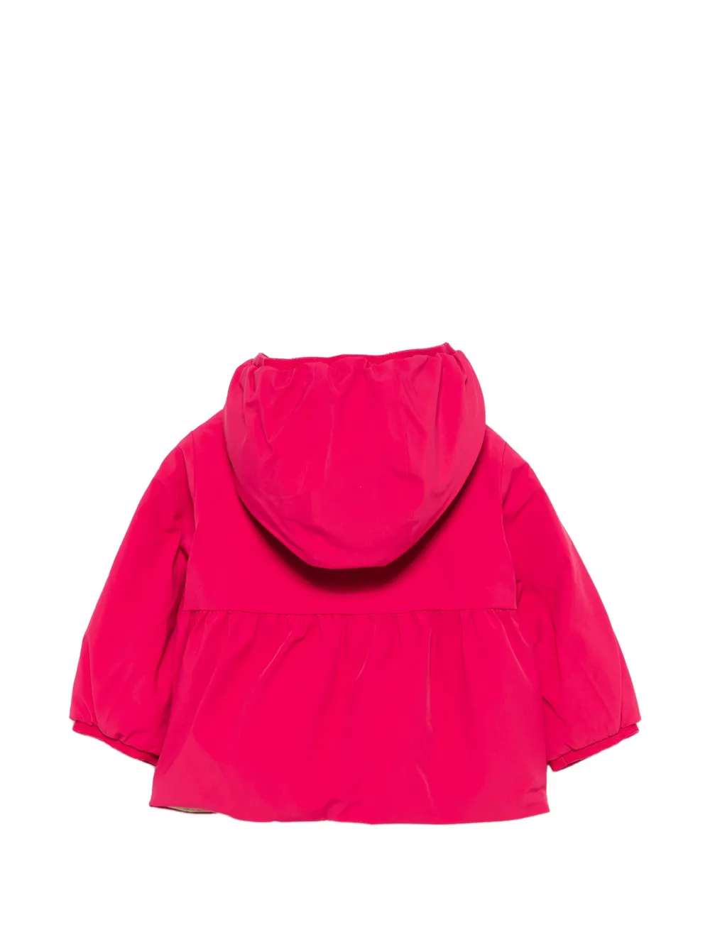K Way Kids Jack met capuchon en ruches Roze