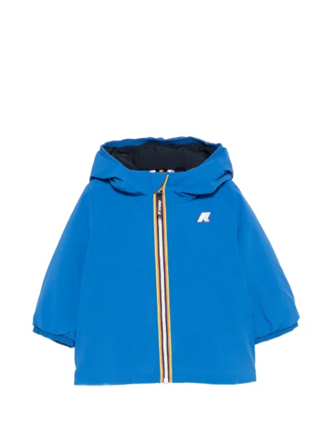 K Way Kids hooded zip-up jacket