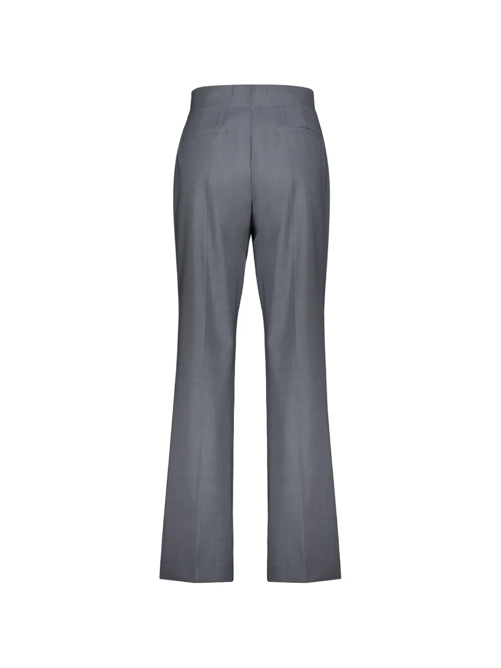 Moorer Pantalon met wijde pijpen Blauw