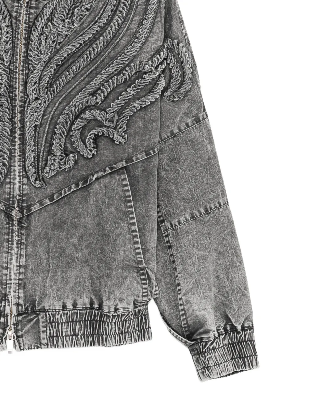 Taakk Lichtgewicht denim jack Grijs