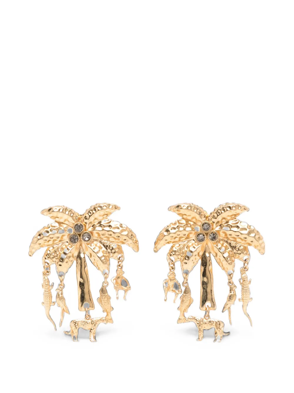 Jacquemus The Palmier earrings - Oro