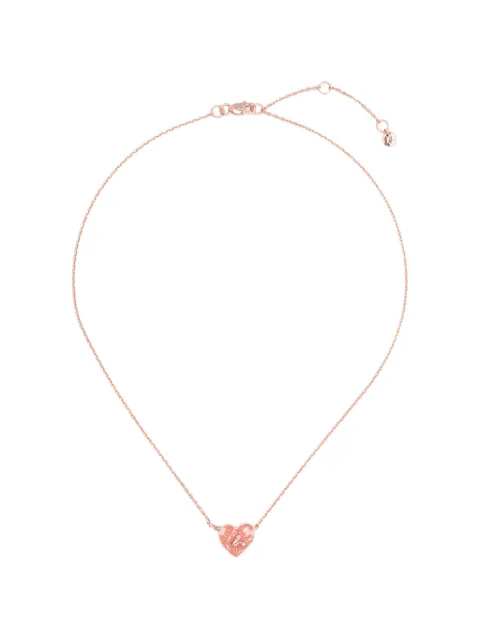 agnès b. Still In Lover heart necklace