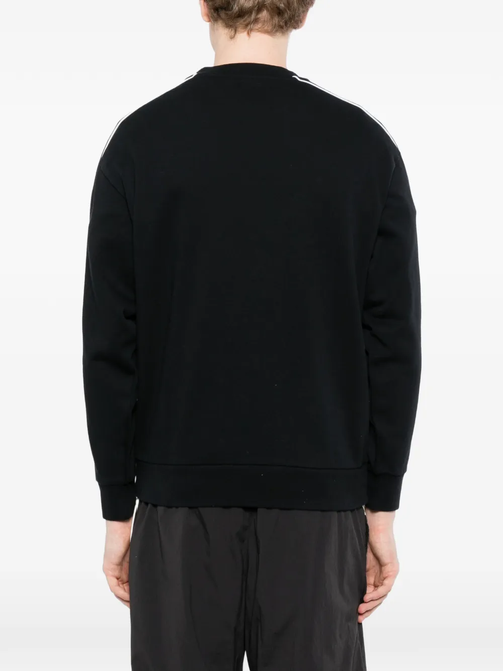 SPORT b. by agnès b. Sweater met logo Zwart