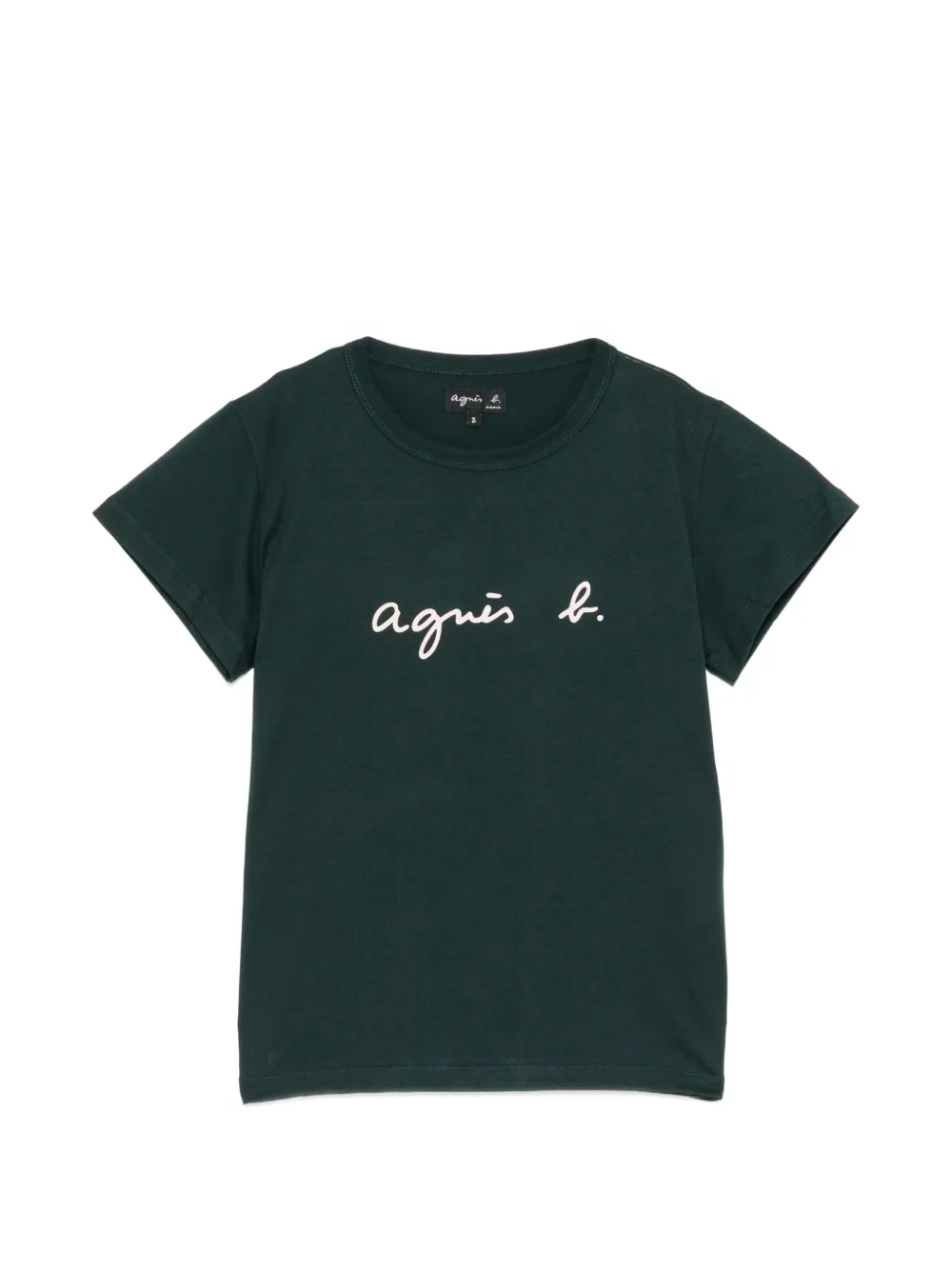 agnès b. logo-print T-shirt