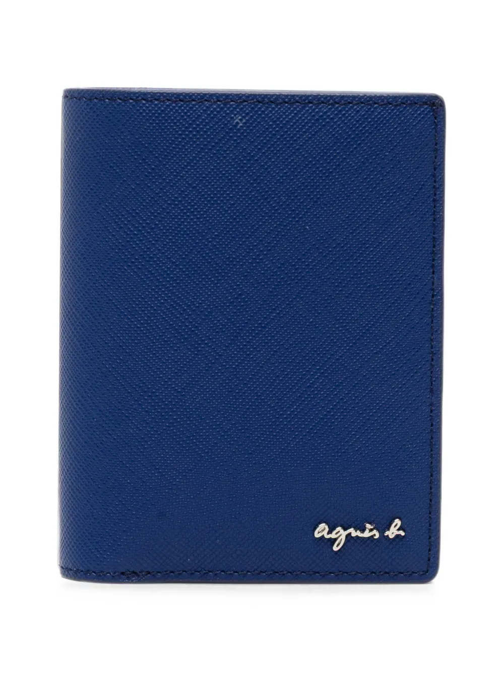agnès b.  leather wallet | azul | Image 1