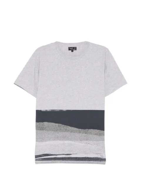 agnès b.  camiseta con estampado gráfico