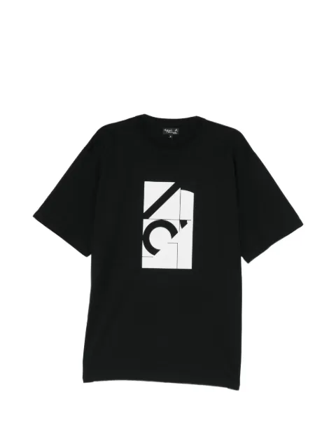 agnès b.  Bertrand Loube graphic T-shirt