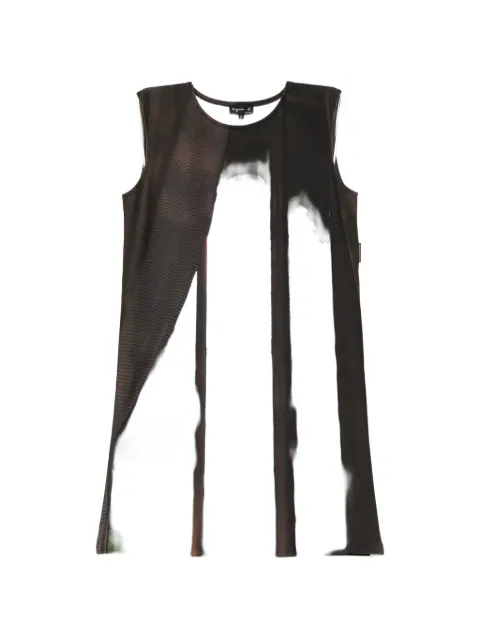 agnès b.  graphic-print midi dress