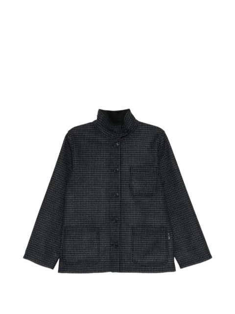 agnès b.  houndstooth-pattern jacket