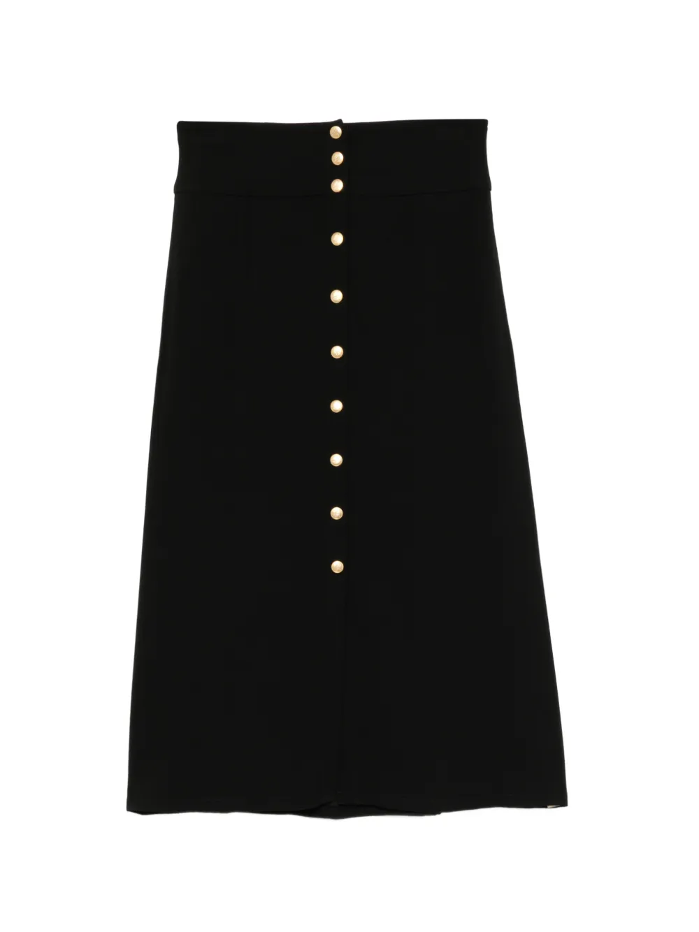 agnès b. flared snap skirt