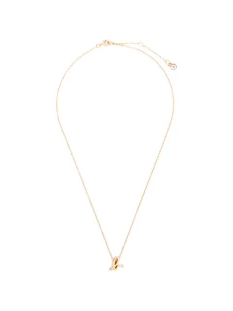 agnès b. Iconic Italic B necklace