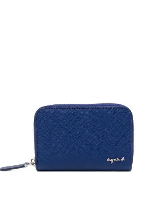 agnès b.  leather coin case 