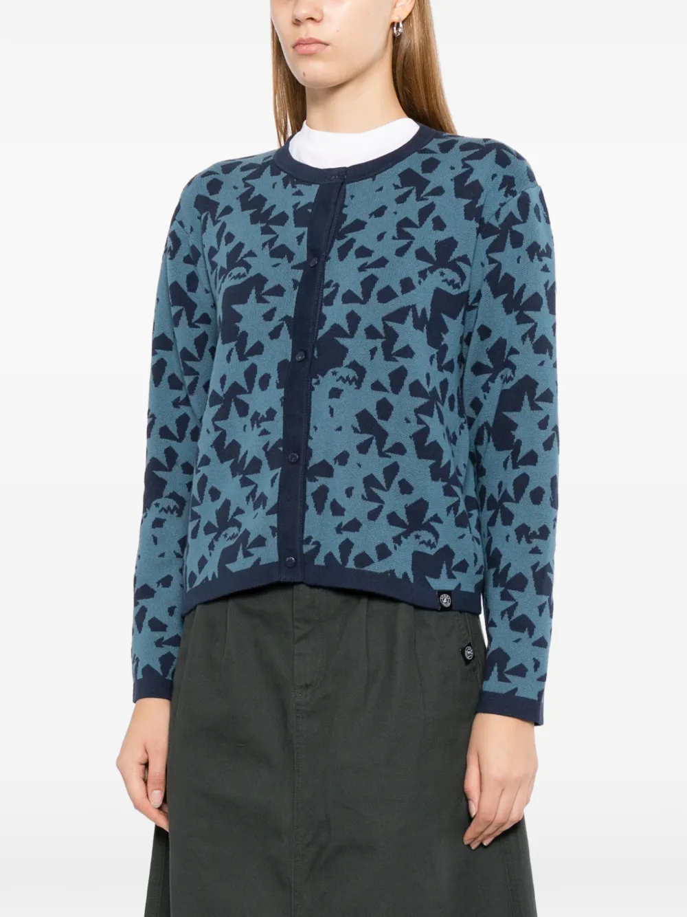 SPORT b. by agnès b. Vest met ster Blauw