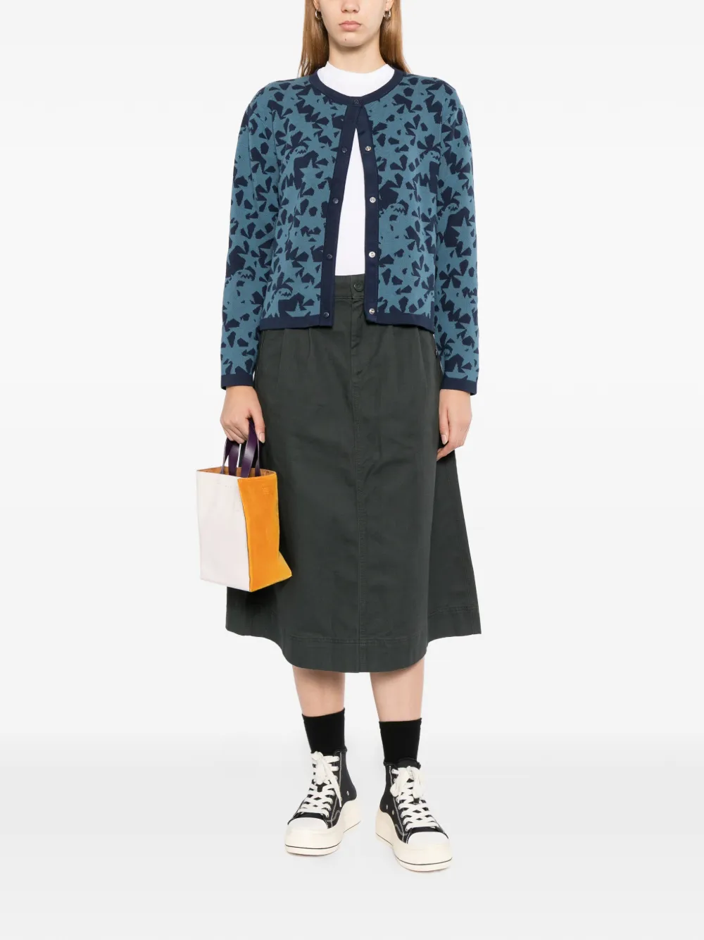 SPORT b. by agnès b. Vest met ster Blauw