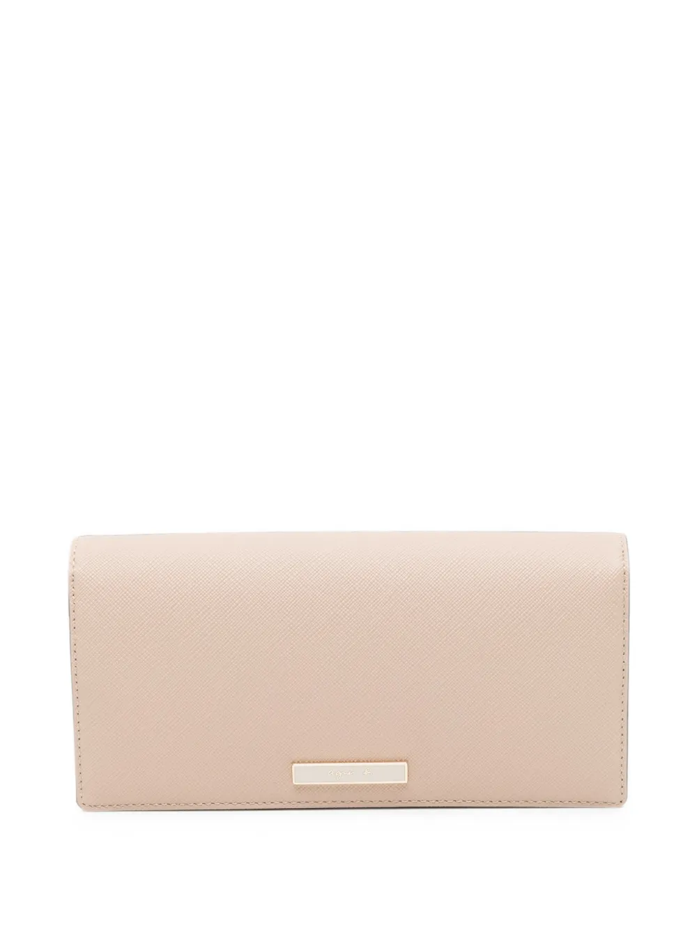 Agnès B. Eric Long Wallet In Purple