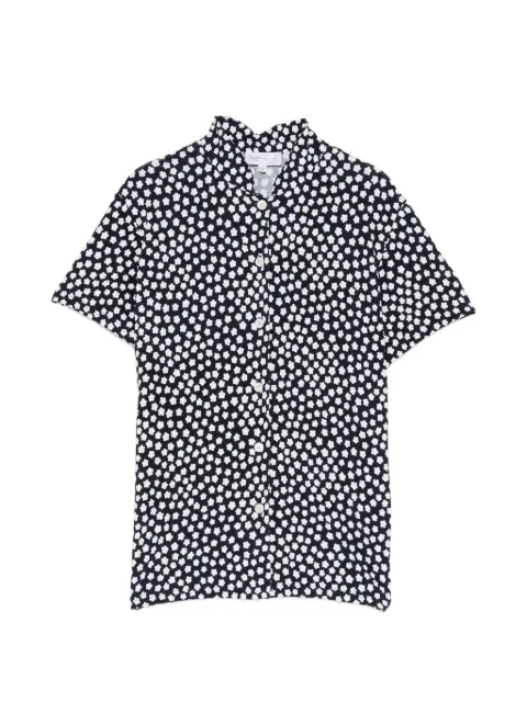 agnès b.  camisa con estampado floral