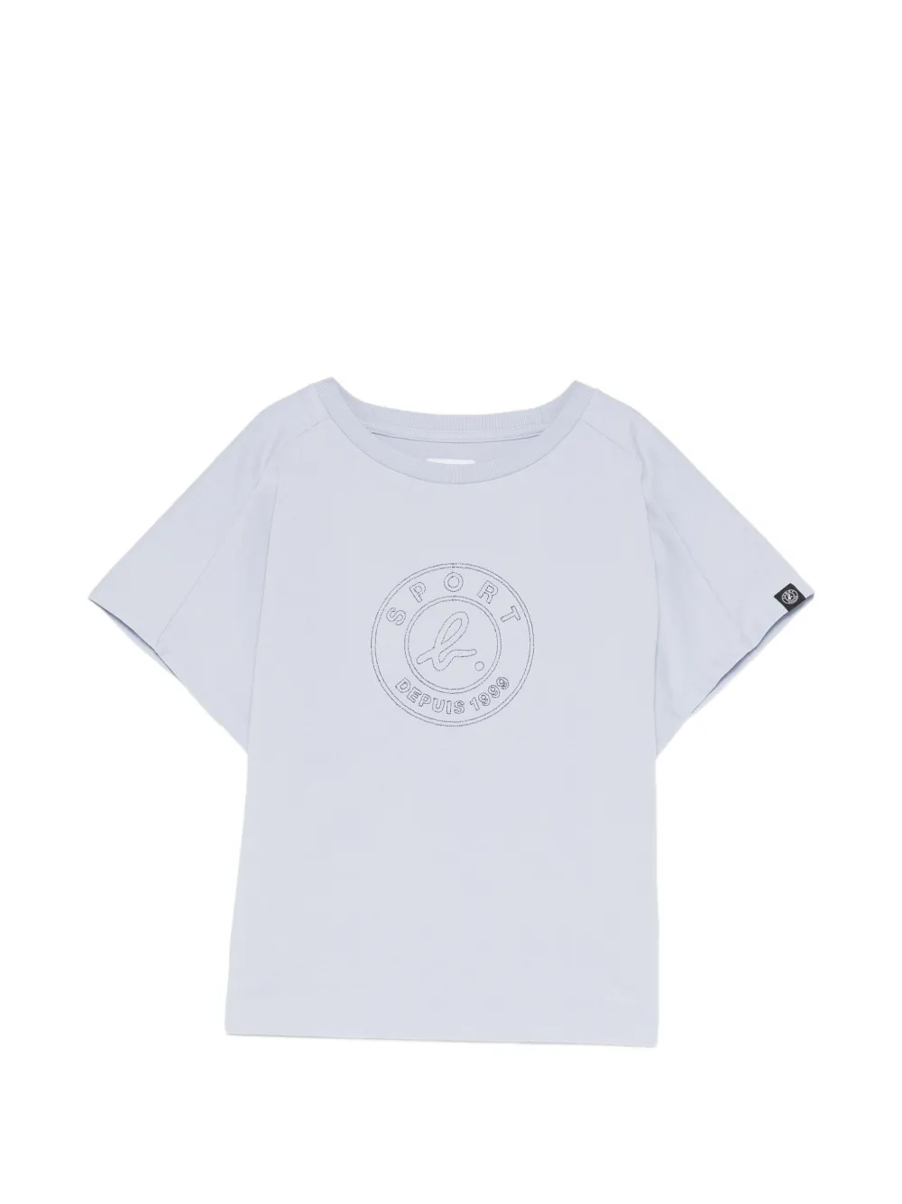 SPORT b. by agnès b. logo-embroidered T-shirt