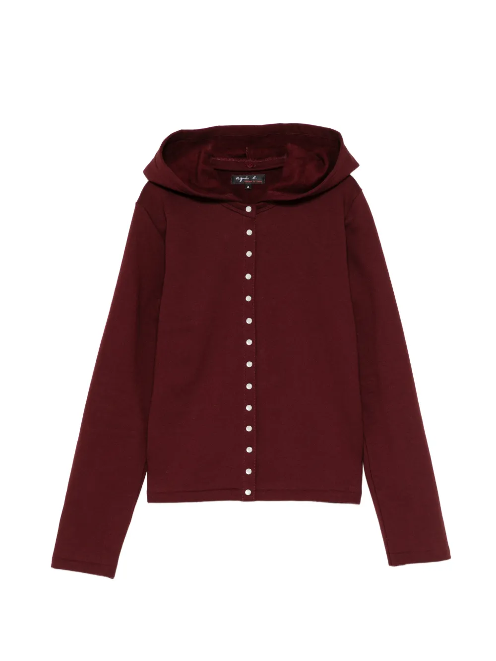 agnès b. snap hoodie