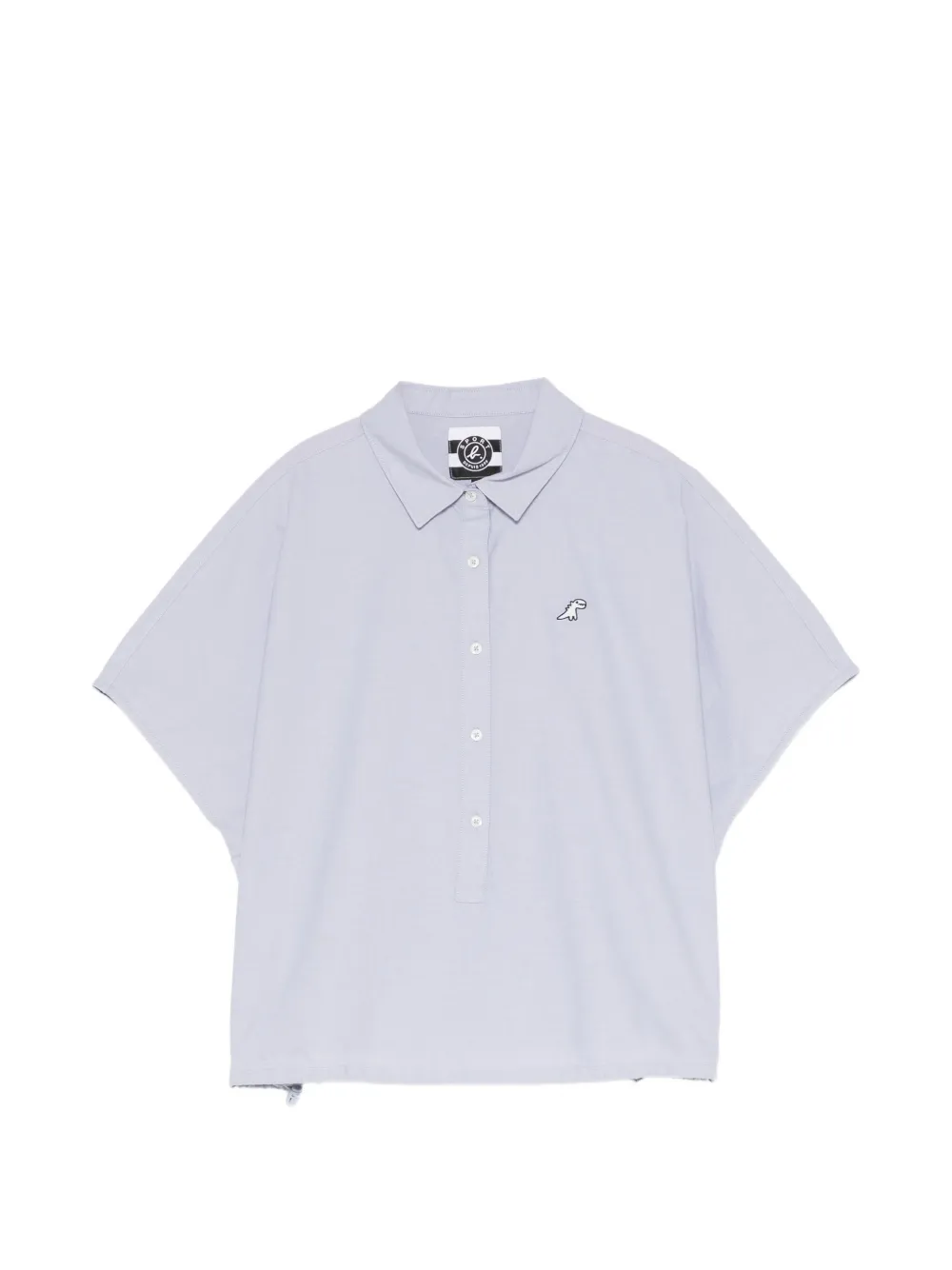SPORT b. by agnès b. embroidered-logo short-sleeve shirt