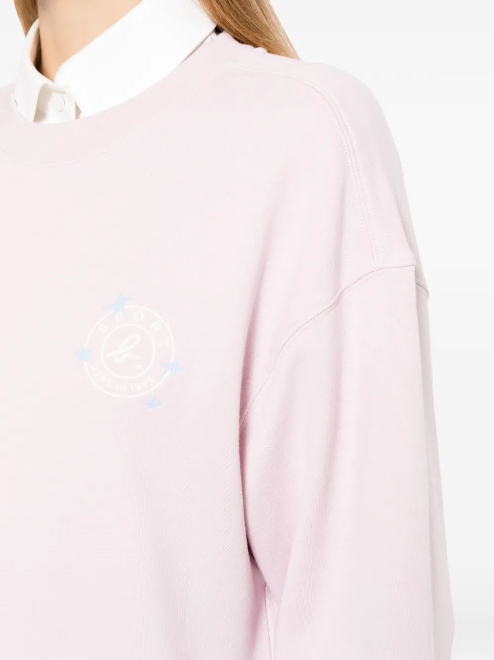 SPORT b. by agnès b. Relax sweater Roze