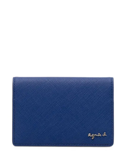 agnès b.  leather cardholder