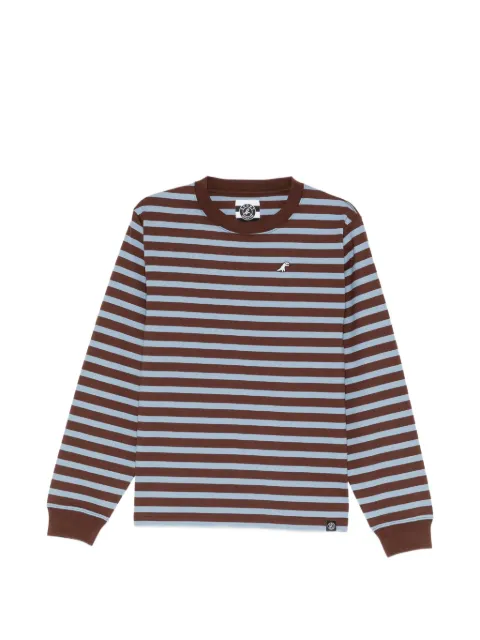 SPORT b. by agnès b. Dino-embroidered stripeT-shirt