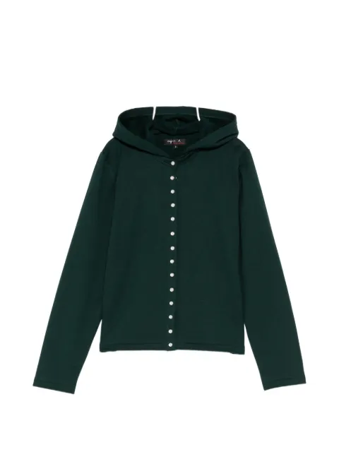 agnès b. snap hoodie