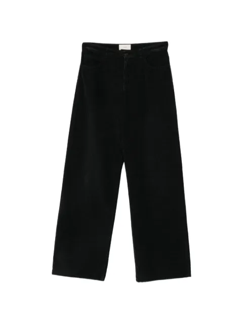 The Row Eglitta corduroy-effect trousers