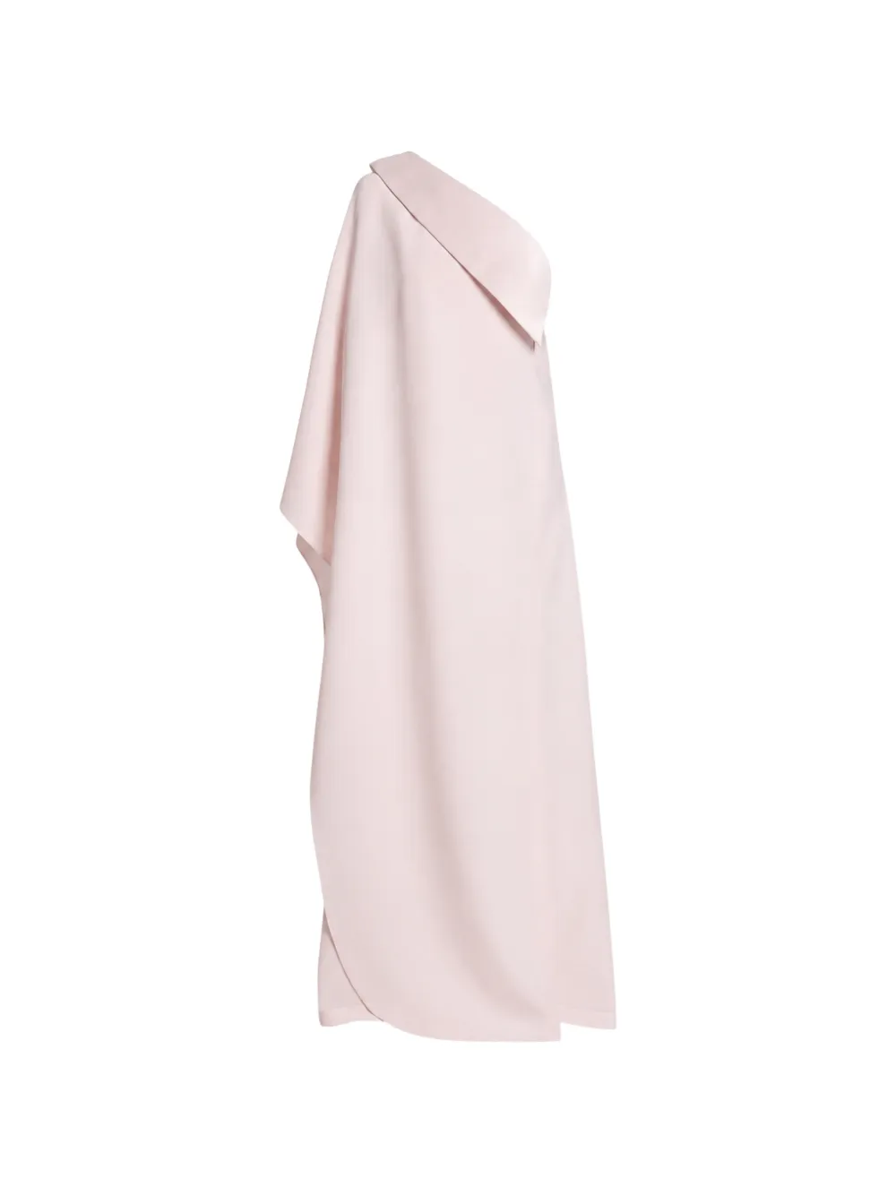 Safiyaa asymmetric draped-sleeve maxi dress