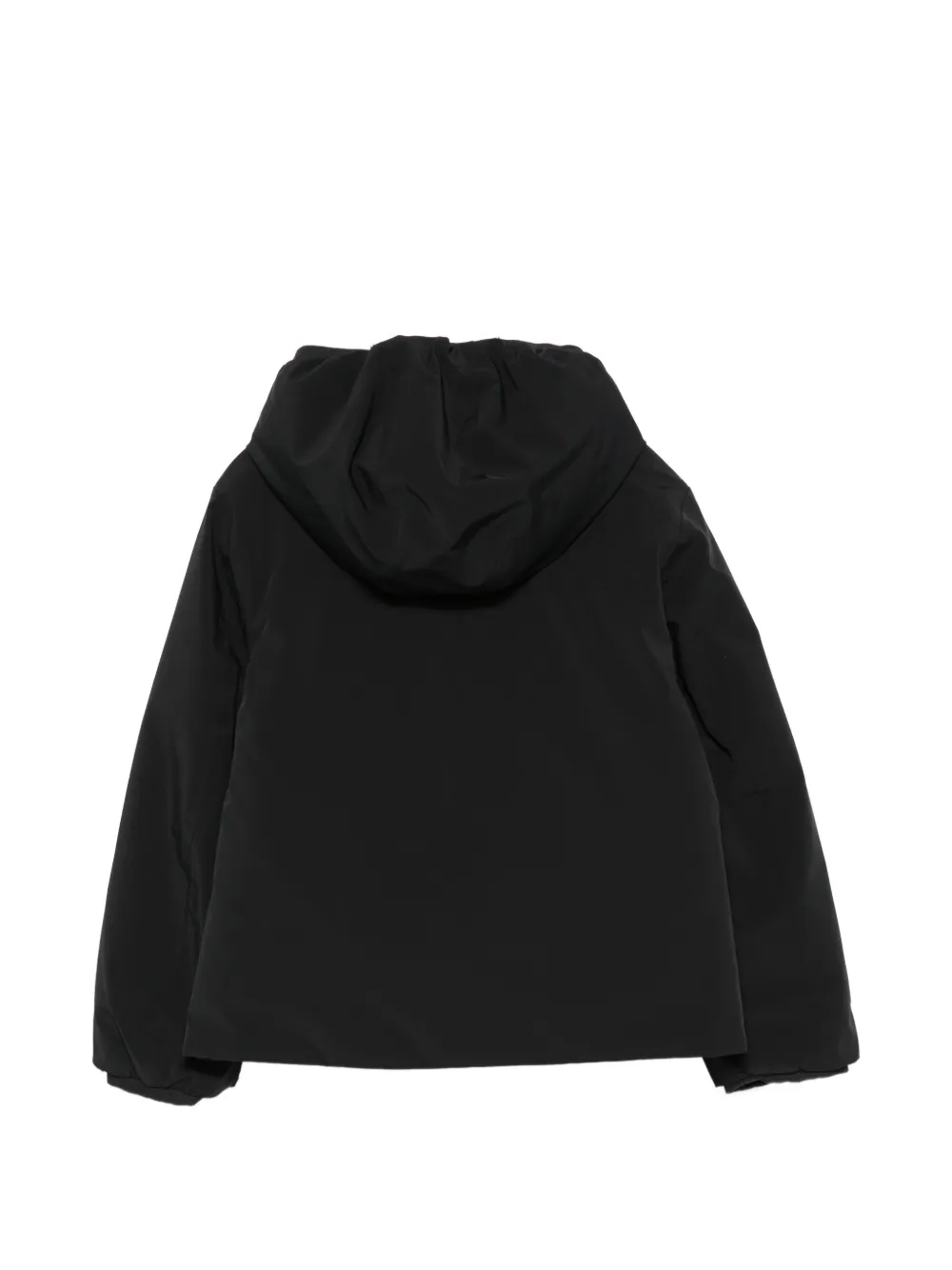 K Way Kids Jack met capuchon Zwart