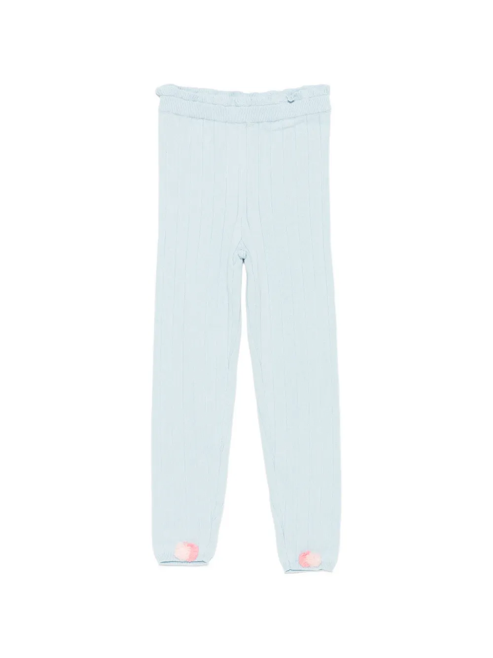 LOUISE MISHA KIDS Leggings con pompon - Blu