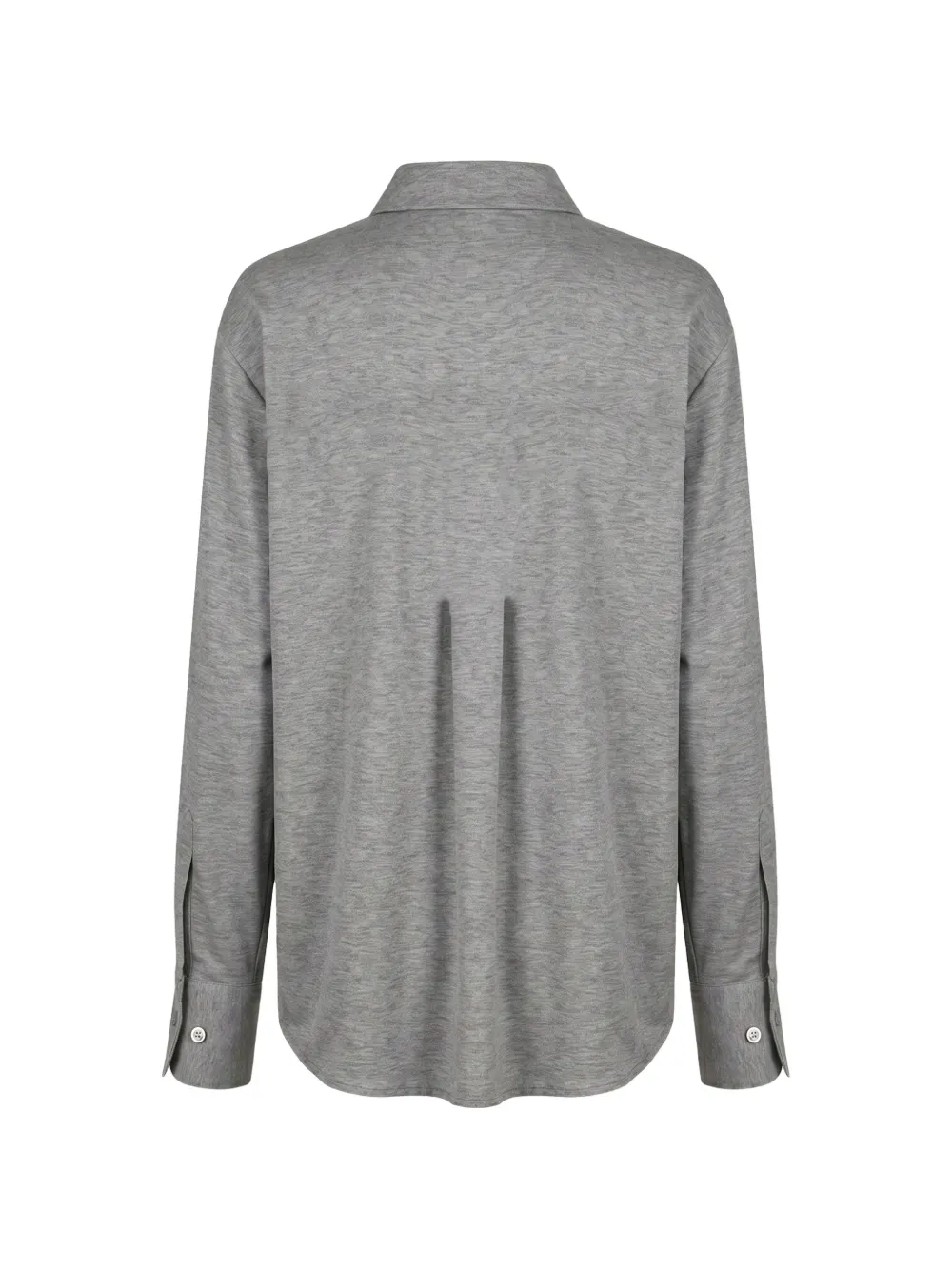 Moorer Long-sleeve Button-up Shirt in Grey, view 2