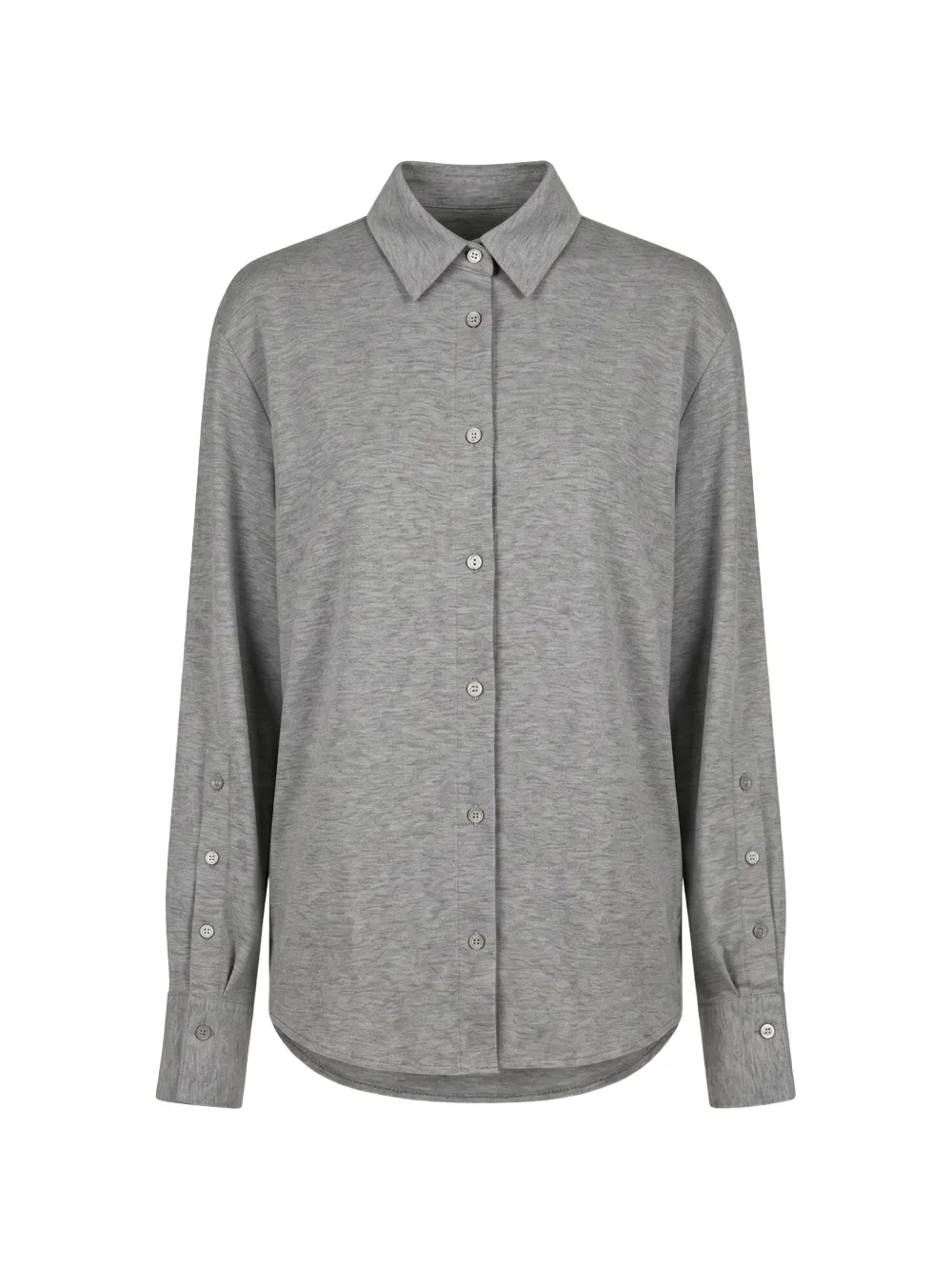 Moorer long-sleeve button-up shirt - Grau