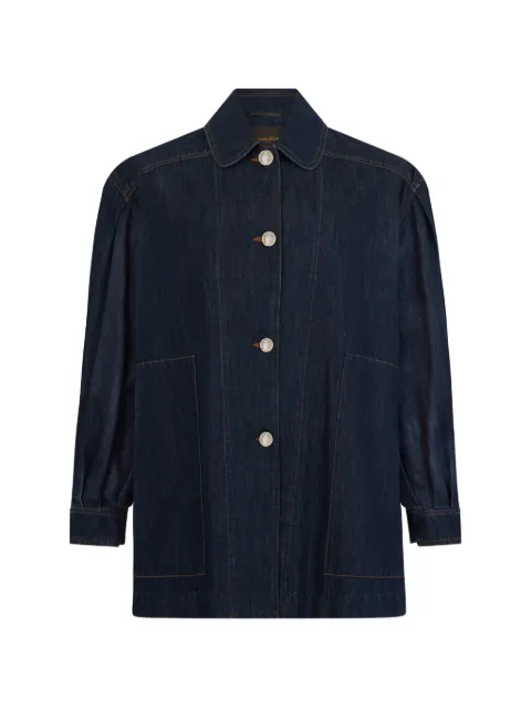 Moorer loose-fit denim jacket