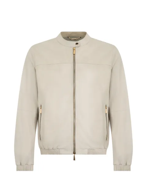 Moorer Lederjacke mit Reißverschluss
