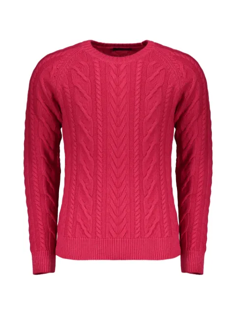 Moorer cable-knit cashmere sweater