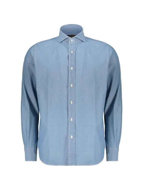 Moorer button-up denim shirt