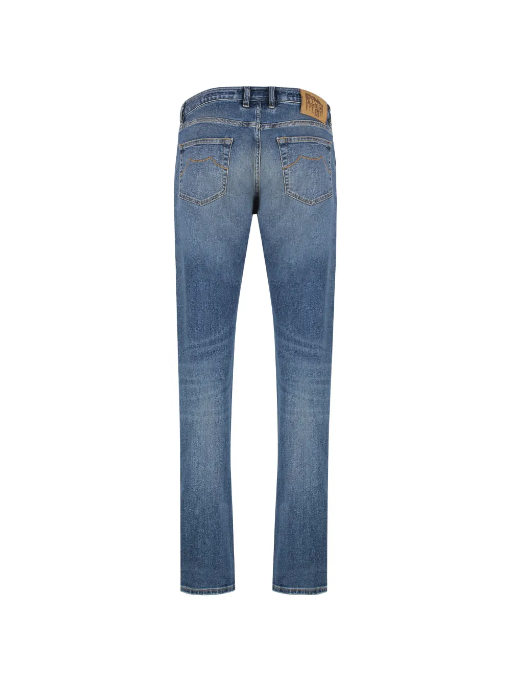 Moorer Credi slim-fit jeans Blauw
