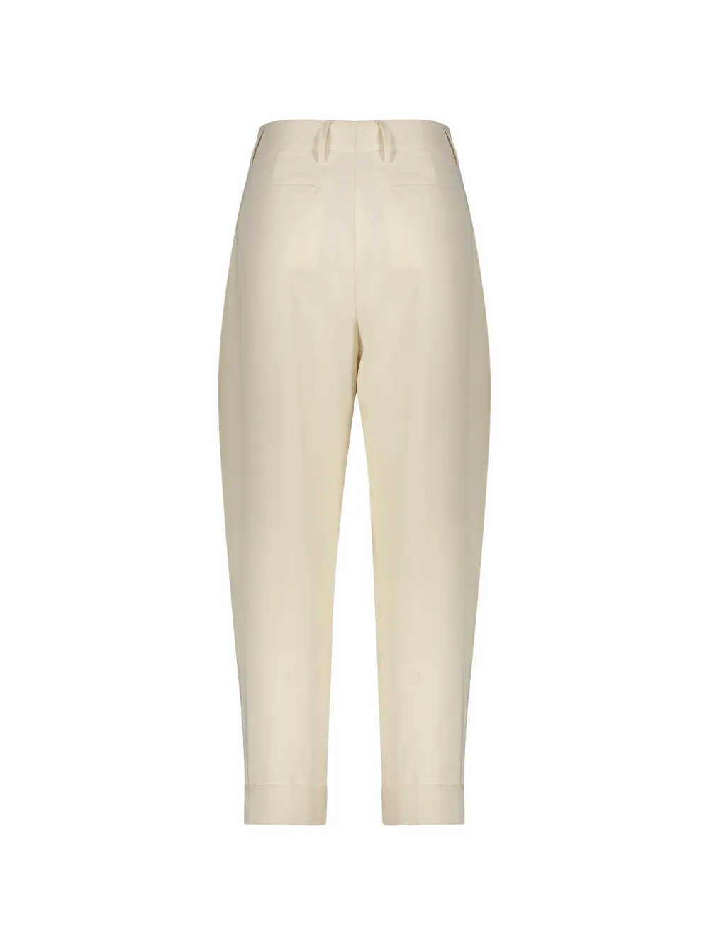 Moorer pleated straight-leg trousers Beige