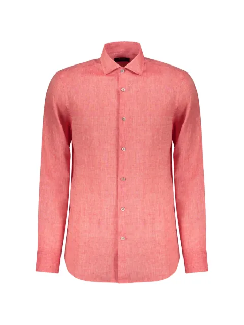 Moorer button-up linen shirt
