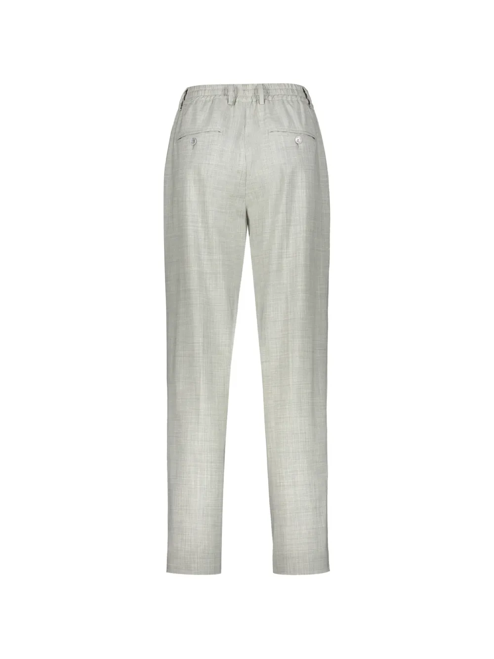 Moorer Broek met elastische taille Grijs