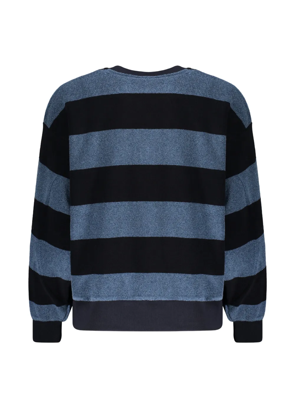 Moorer Gestreepte trui Blauw
