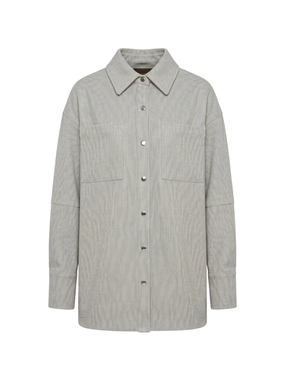 Moorer Tess button-fastening pocketed shirt - Toni neutri