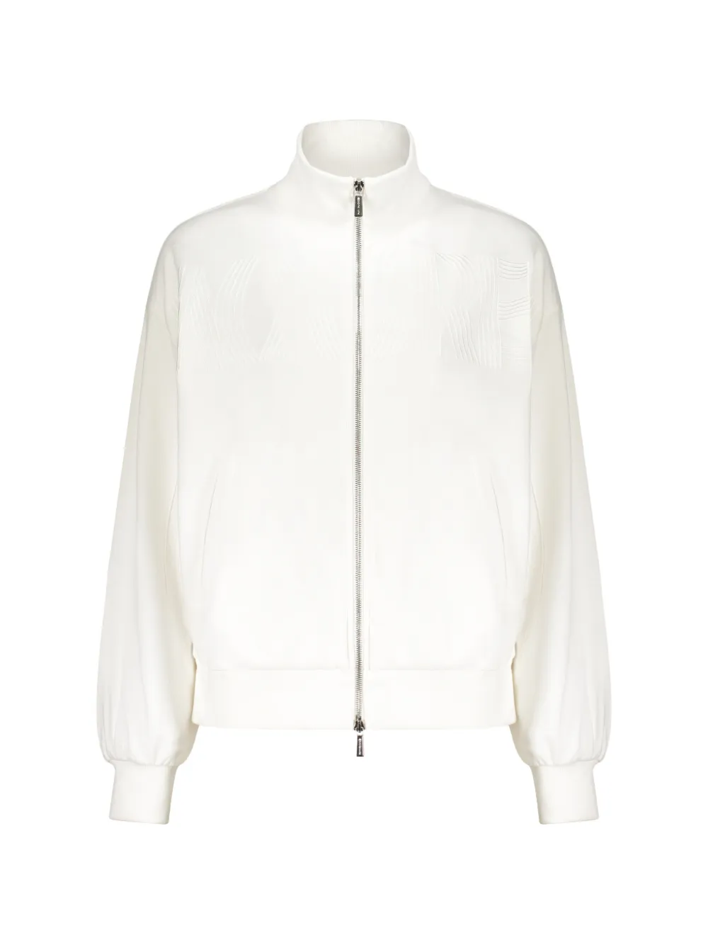 Moorer Rosetta logo-embroidered cardigan - Weiß