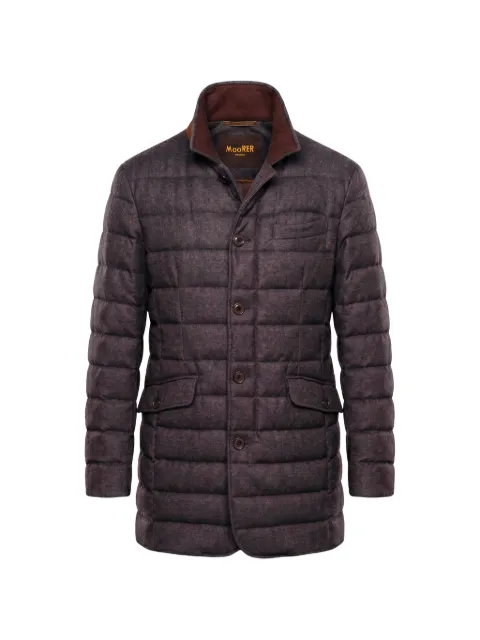 Moorer high-neck padded jacket