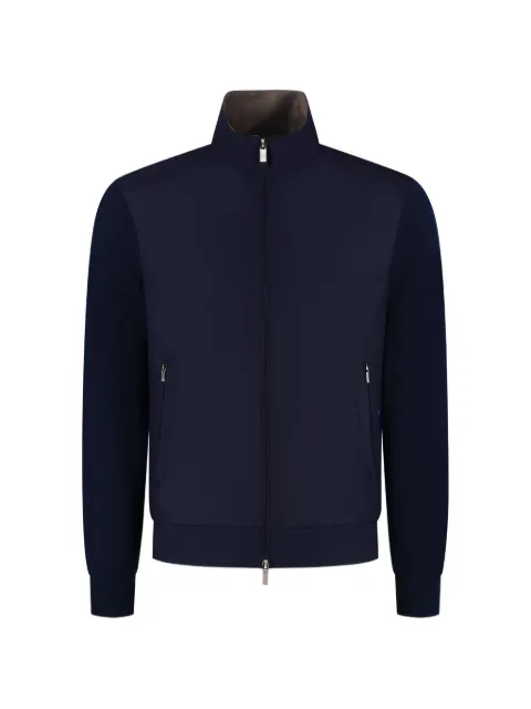 Paul & Shark zip-up panelled jacket