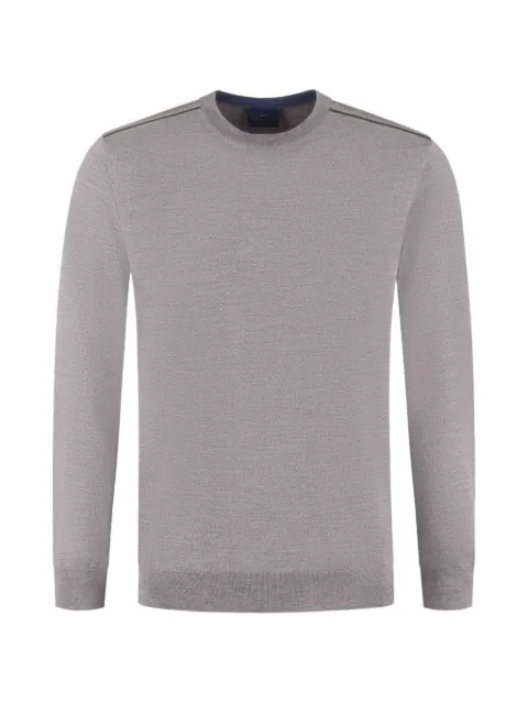 Paul & Shark logo-patch crew-neck sweater