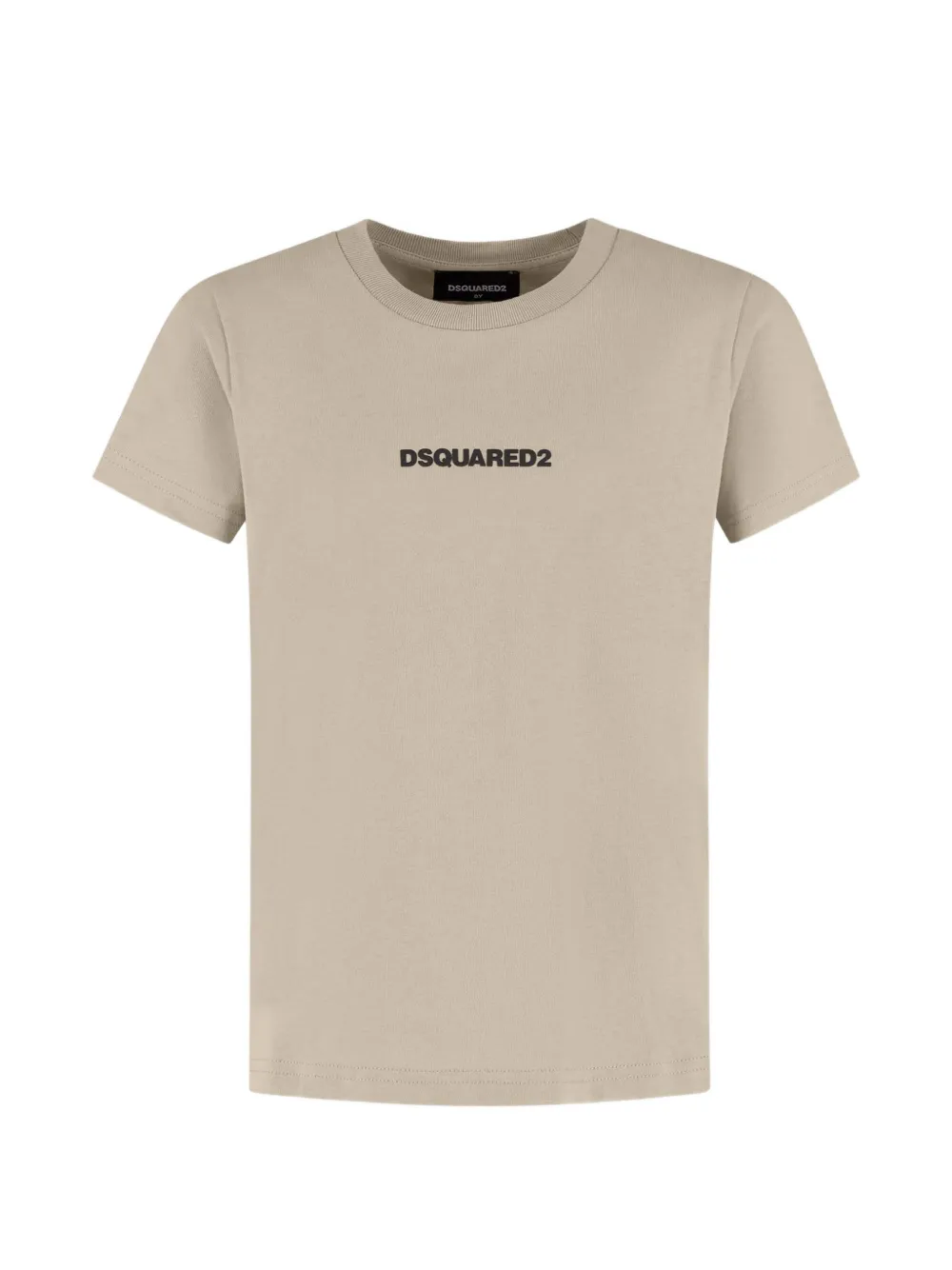 DSQUARED2 KIDS logo-print T-shirt - Toni neutri